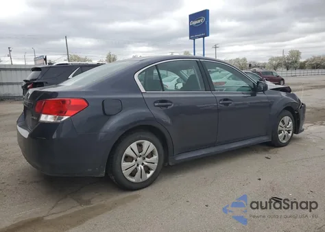 2013 Subaru Legacy 2.5I from USA, damaged, VIN 4S3BMCA65D3034991